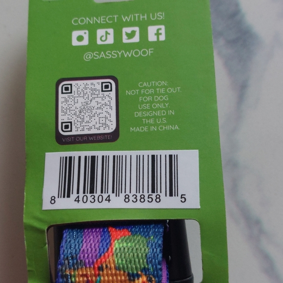 Sassy Woof, *Host Pick* Scooby-Do Large dog collar - Picture 4 of 7